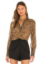 Nili Lotan Colleen Top In Vintage Paisley at Revolve