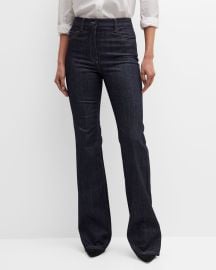 Nili Lotan Corette Bootcut-Leg Denim Jeans at Neiman Marcus