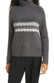 Nili Lotan Leane Alpaca Blend Turtleneck Sweater   Nordstrom at Nordstrom