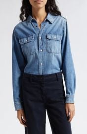 Nili Lotan Nais Denim Shirt at Nordstrom Rack
