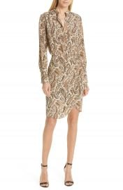 Nili Lotan Paisley Silk Shirtdress   Nordstrom at Nordstrom