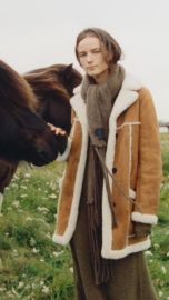 Nili Lotan Toby Shearling Coat at Shopbop