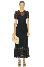 Nili Lotan Yoko Open Knit Maxi Dress at FWRD