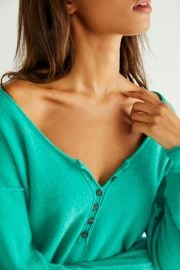 Nimbus Cashmere Henley at Free People