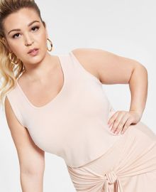 Nina Parker Trendy Plus Size Cropped Tank Created for Macys  Reviews - Tops - Plus Sizes - Macys at Macys