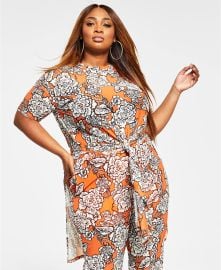 Nina Parker Trendy Plus Size Mesh Tunic Created for Macys  Reviews - Tops - Plus Sizes - Macys at Macys