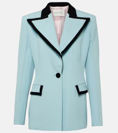 Nina Ricci Cady Velvet trim Blazer at Mytheresa