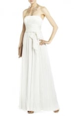 Nina pleated dress by BCBGMAXAZRIA at Bcbgmaxazria