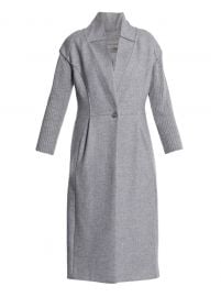 Nina ricci Ribbed-sleeve Wool Coat at Matches