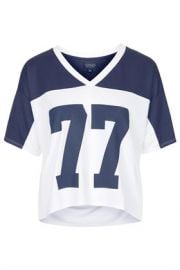 No 77 Motif Tee at Topshop