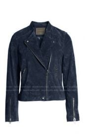 No Limit Suede Moto Jacket by Blank NYC at Nordstrom