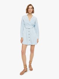 Noam Sandrine Dress - Chambray MOTHER DENIM at Mother