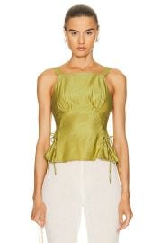 Noam Suki Top in Chartreuse FWRD at FWRD