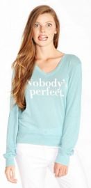 Nobodys Perfect Beach Jumper at Wildfox