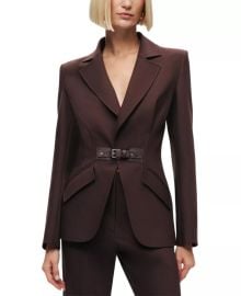 Nocturne Belted Tailored Blazer at Bloomingdales