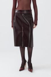 Nocturne Faux Leather Pencil Skirt at Nordstrom