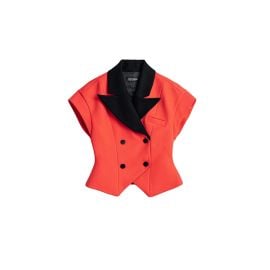 Nocturne Short Sleeve Tailored Vest at Wolf & Badger