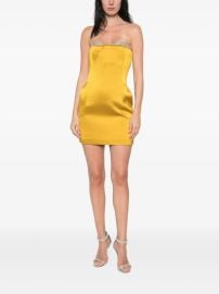 Noelie Strapless Mini Dress at Farfetch