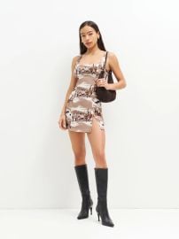 Noha Dress - Sleeveless Mini Reformation at Reformation