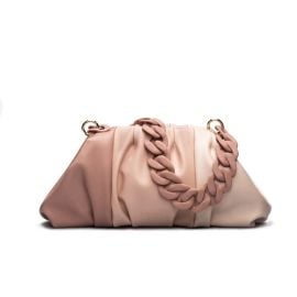 Noiranca Bags Noiranca New With Dust Bag Three Tone Dusty Rose Shoulder Bag Clutch Poshmark at Poshmark