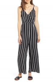 WornOnTV: Ginger’s black and white striped jumpsuit on Good Morning ...