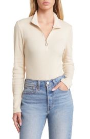 Noisy may Toni Rib Long Sleeve Bodysuit at Nordstrom