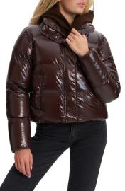 Noize Coco Crop Water Resistant Puffer Jacket at Nordstrom