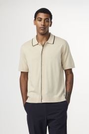 Nolan 6561 menx27s polo - Ecru - Buy online at NN07 at NN07