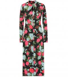 Nolene floral jersey midi dress at Mytheresa