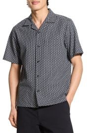 Noll Gemometric Cotton Camp Shirt at Nordstrom Rack