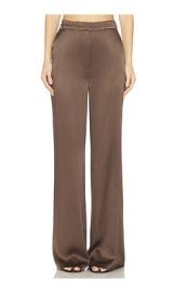 Nonchalant Label Pauline Pant In Chocolate at Revolve