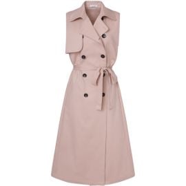 Nonie Sleeveless Trench Coat at House of Nonie