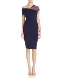 Nookie Asymmetric Neckline Dress at Bloomingdales