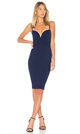 Nookie Mariah Midi Dress in Navy from Revolve com at Revolve