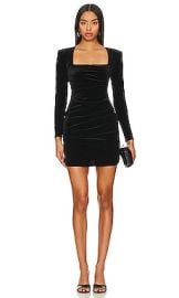 Nookie Mercury Long Sleeve Mini Dress In Black at Revolve