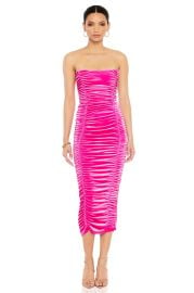 Nookie Verve Midi Dress - Hot Pink JAUS at ShopJAUS