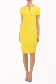 Nora Gardner Donna Dress in Blazing Yellow at Nora Gardner