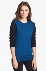 Nordstrom Collection Colorblock Cashmere Sweater at Nordstrom