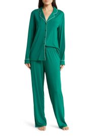 Nordstrom Moonlight Eco Pajamas in Blue Skyway at Nordstrom