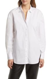 Nordstrom Oversize Poplin Button-Up Shirt at Nordstrom