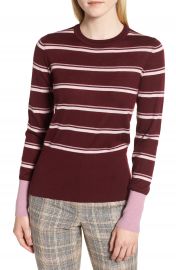 Nordstrom Signature Stripe Cashmere Sweater   Nordstrom at Nordstrom