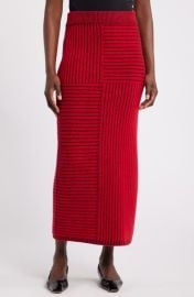 Nordstrom x Harlem\'s Fashion Row Harbison Rib Wool & Cashmere Maxi Sweater Skirt at Nordstrom