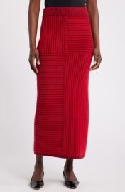 Nordstrom x Harlem Fashion Row Harbison Rib Wool Cashmere Maxi Sweater Skirt at Nordstrom