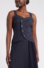 Nordstrom x Harlem s Fashion Row House of Aama Dandy Button Up Corset at Nordstrom