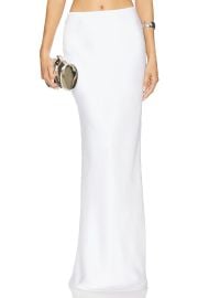 Norma Kamali Bias Obie Skirt In Snow White at Revolve