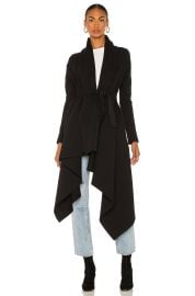 Norma Kamali Blanket Asymmetric Coat at Revolve