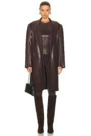 Norma Kamali Oversized Single Breasted Jacket in Chocolate FWRD at FWRD