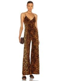 Norma Kamali Slip Jumpsuit in Pantera at Forward