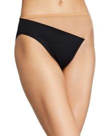 Norma Kamali Snake Mesh High-Waist Bikini Bottom at Neiman Marcus