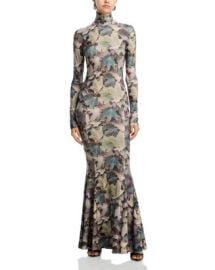 Norma Kamali Turtleneck Fishtail Gown Bloomingdale39s at Bloomingdales